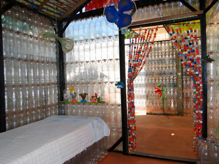 casa de botellas